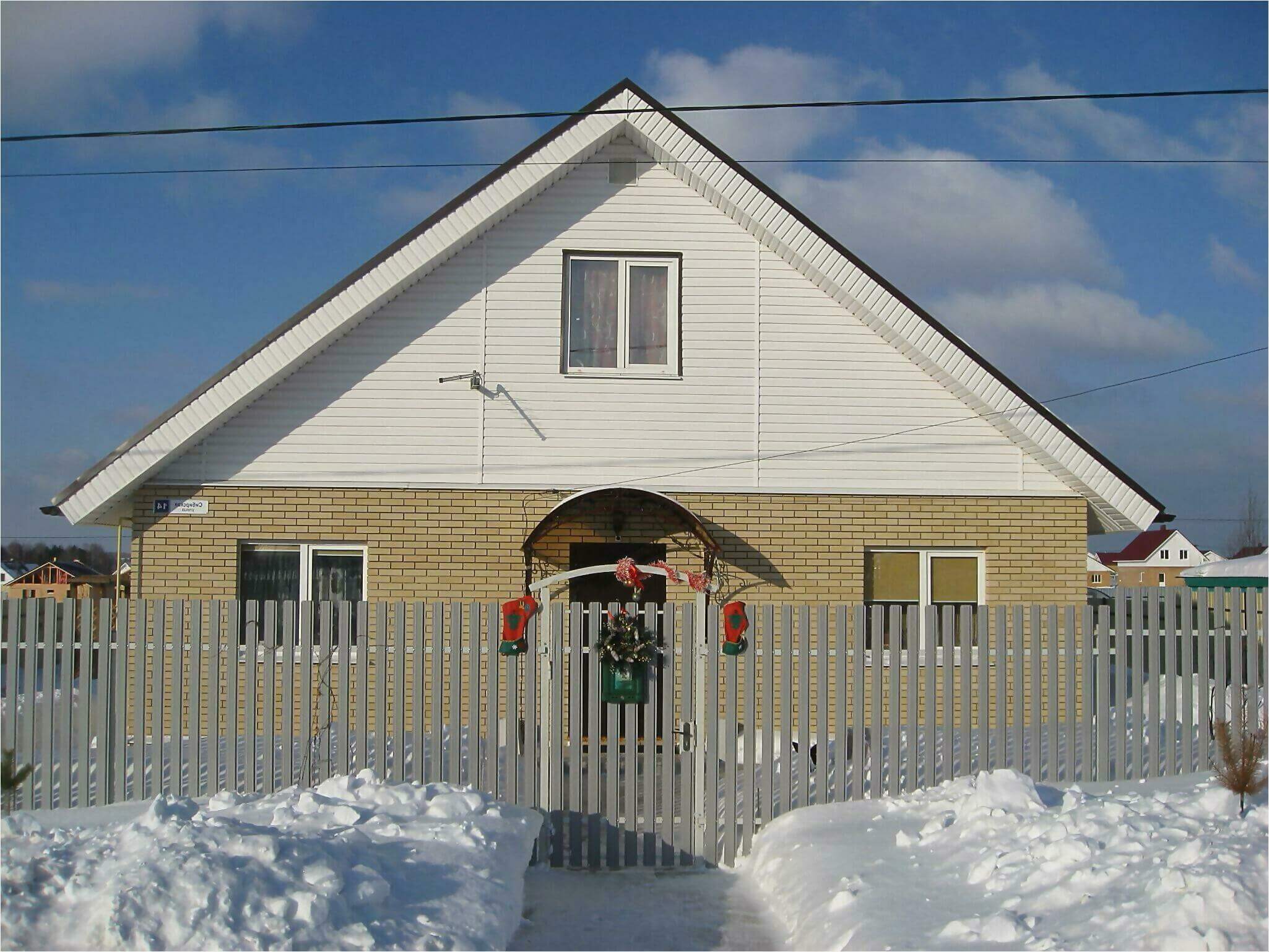 забор из штакетника 55м фото3 в Аксае